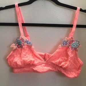 Coral bra